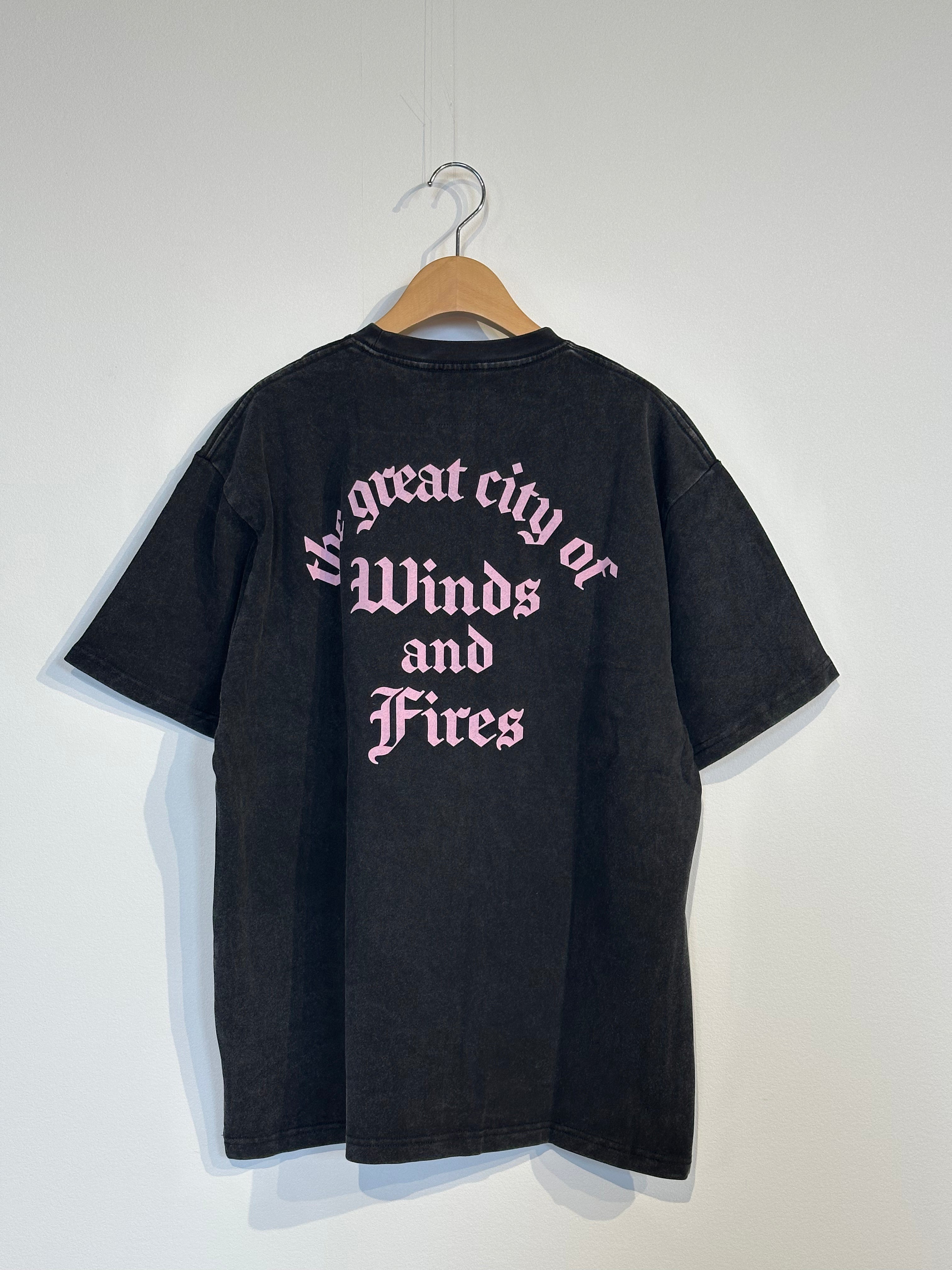 UNIVERSAL OVERALL / OE LOGO BACK PRINT TEE_CHEMCIAL WASH