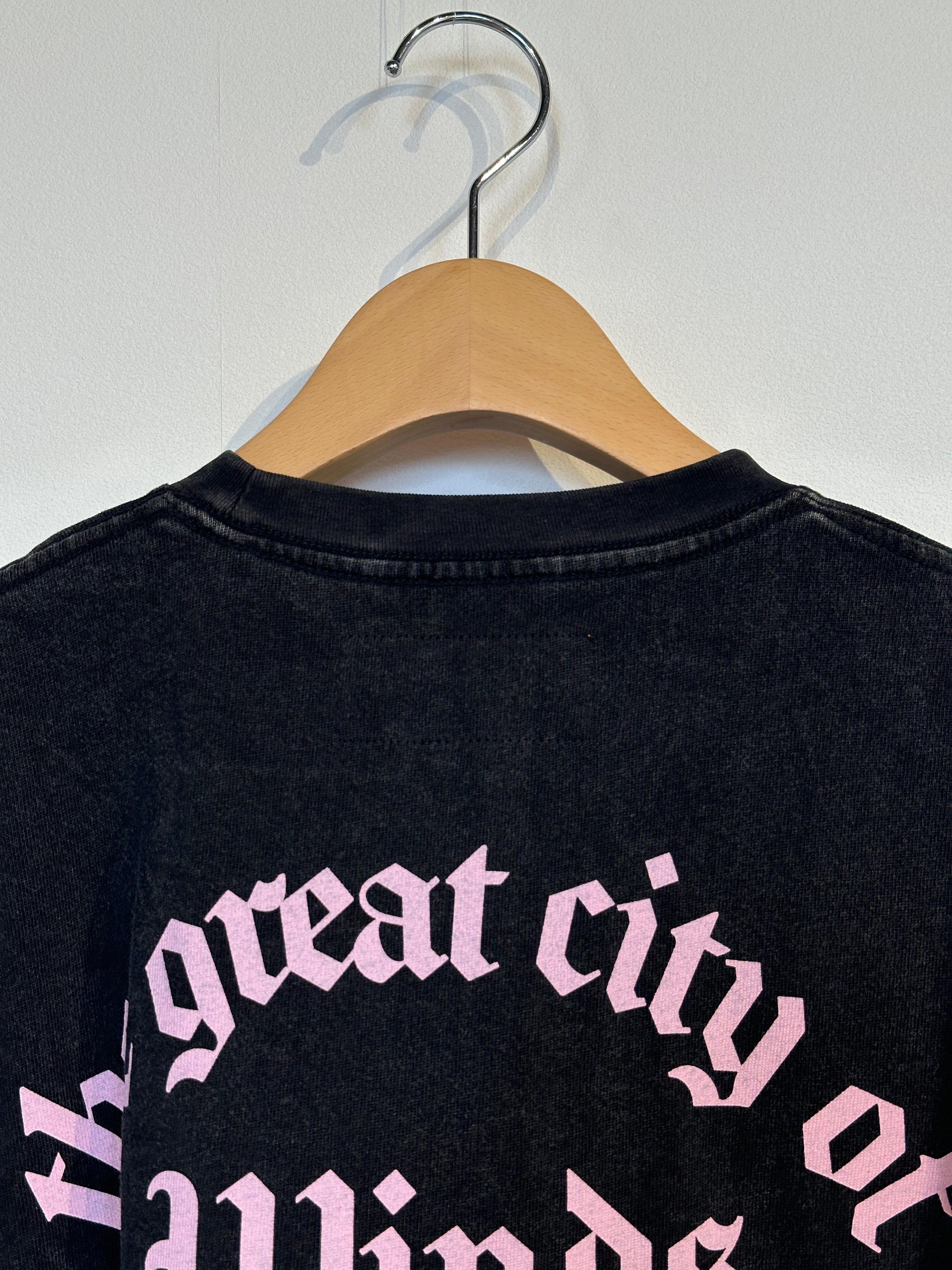 UNIVERSAL OVERALL / OE LOGO BACK PRINT TEE_CHEMCIAL WASH