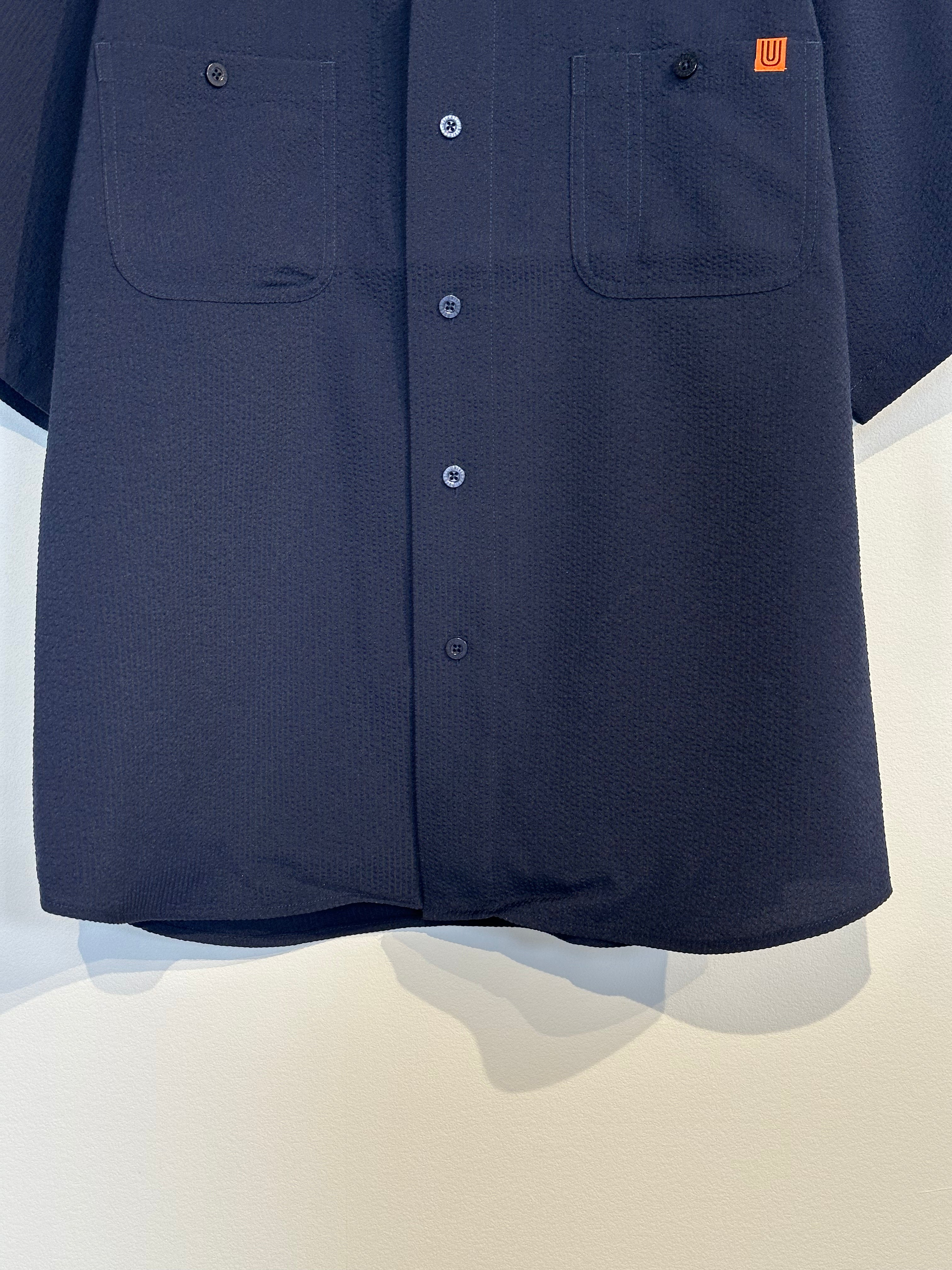 UNIVERSAL OVERALL / OPEN COLLAR S/S WORK SHIRT