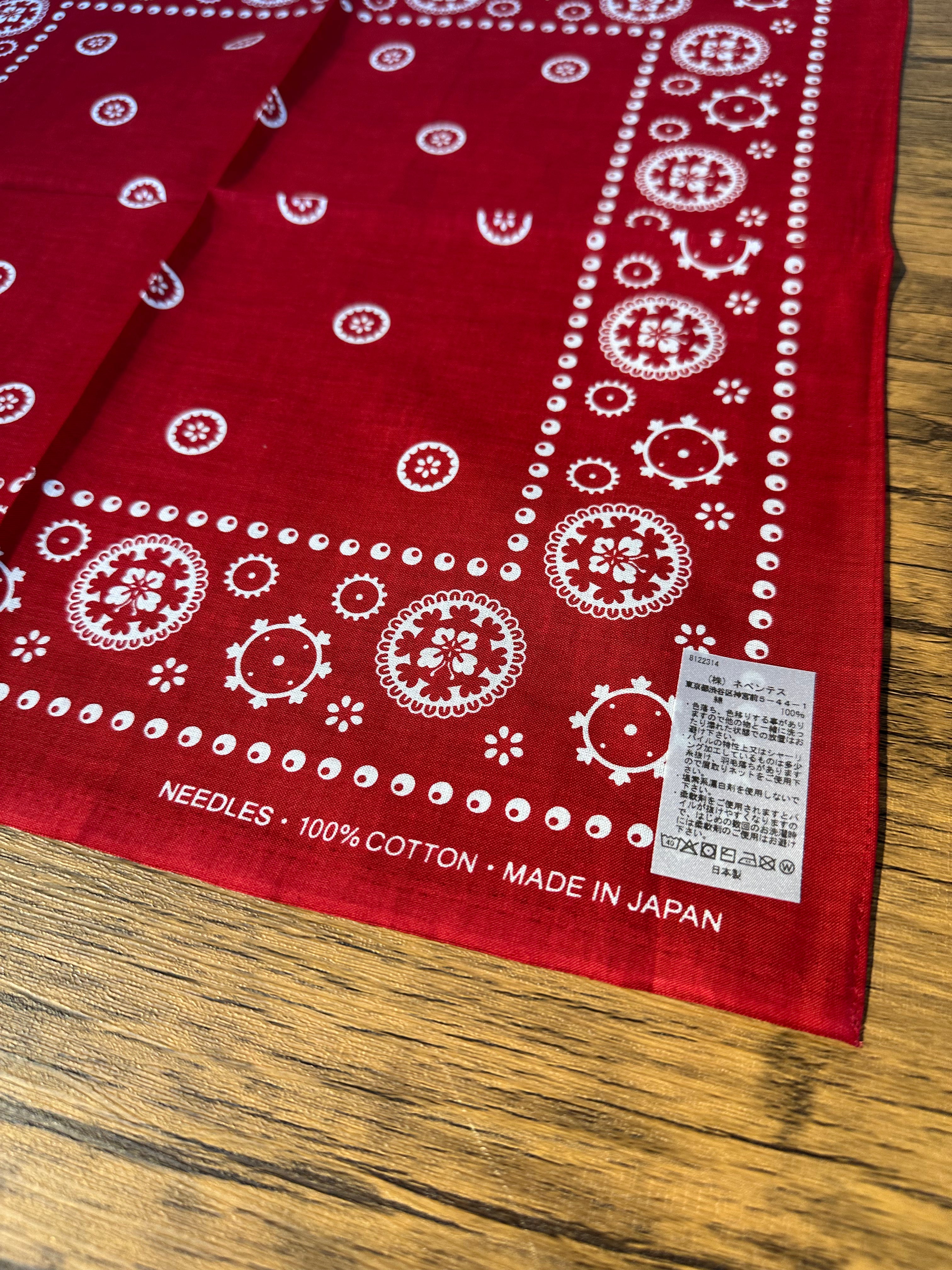 Needles / Bandana - Square – NorMo Ayase Garage｜アウトドア