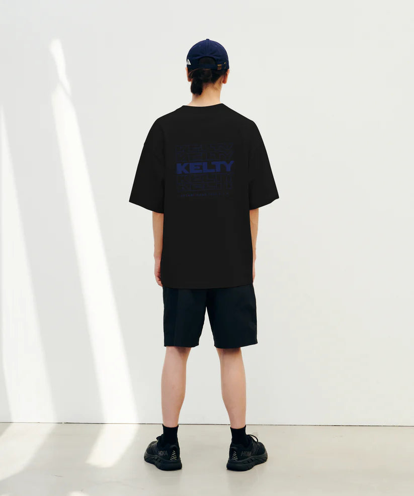 KELTY / back typo logo SS tee