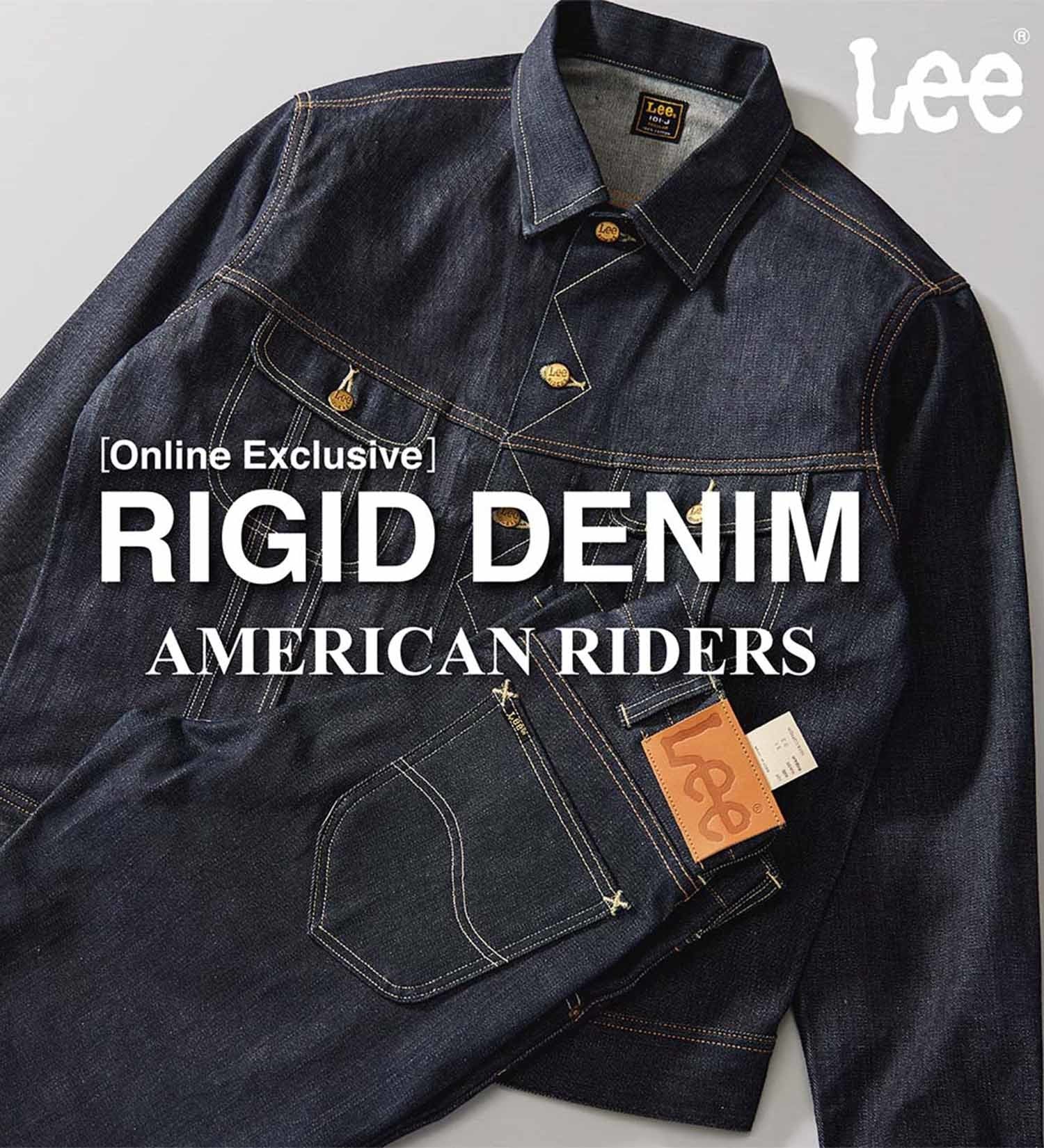 LEE / 【リジッド】AMERICAN RIDERS 101Z ストレートジーンズ