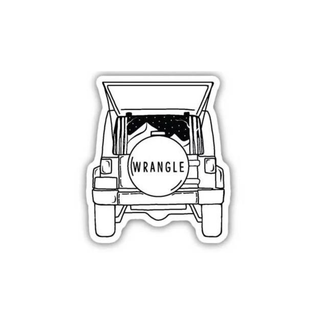 STICKERS NORTHWEST / JEEP WRANGLE