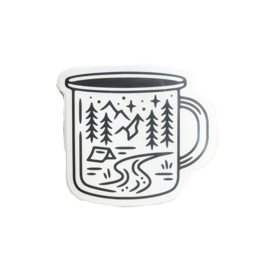 STICKERS NORTHWEST / CAMPING MUG SCENE