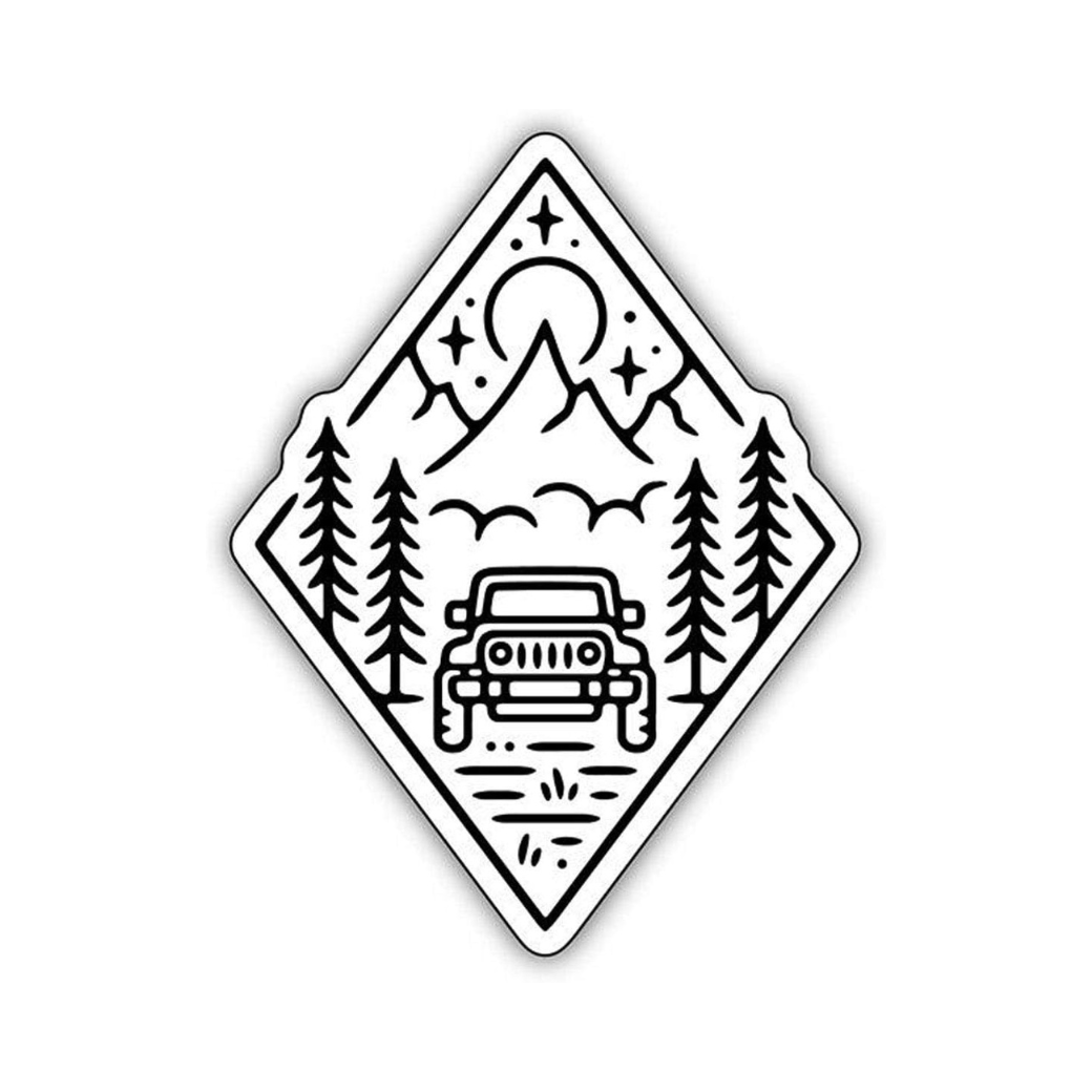 STICKERS NORTHWEST / STICKERSNORTHWEST OUTDOOR JEEP