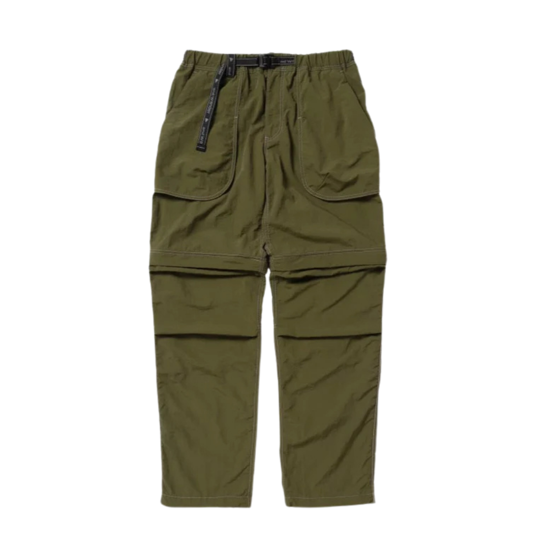 and wander / Ny taffeta hiker 2way pants