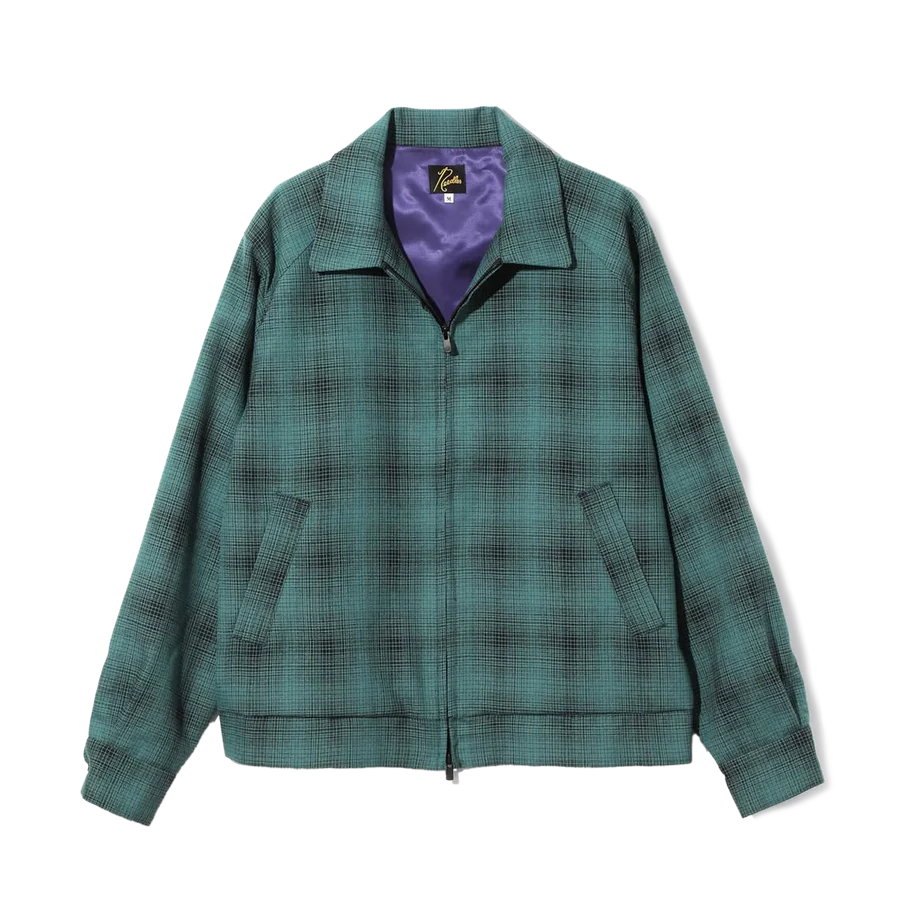 Needles / Sport Jacket-Wool Shadow Plaid