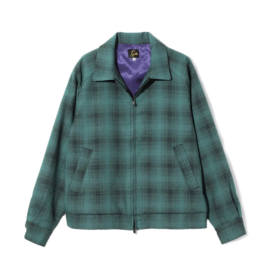 Needles / Sport Jacket-Wool Shadow Plaid