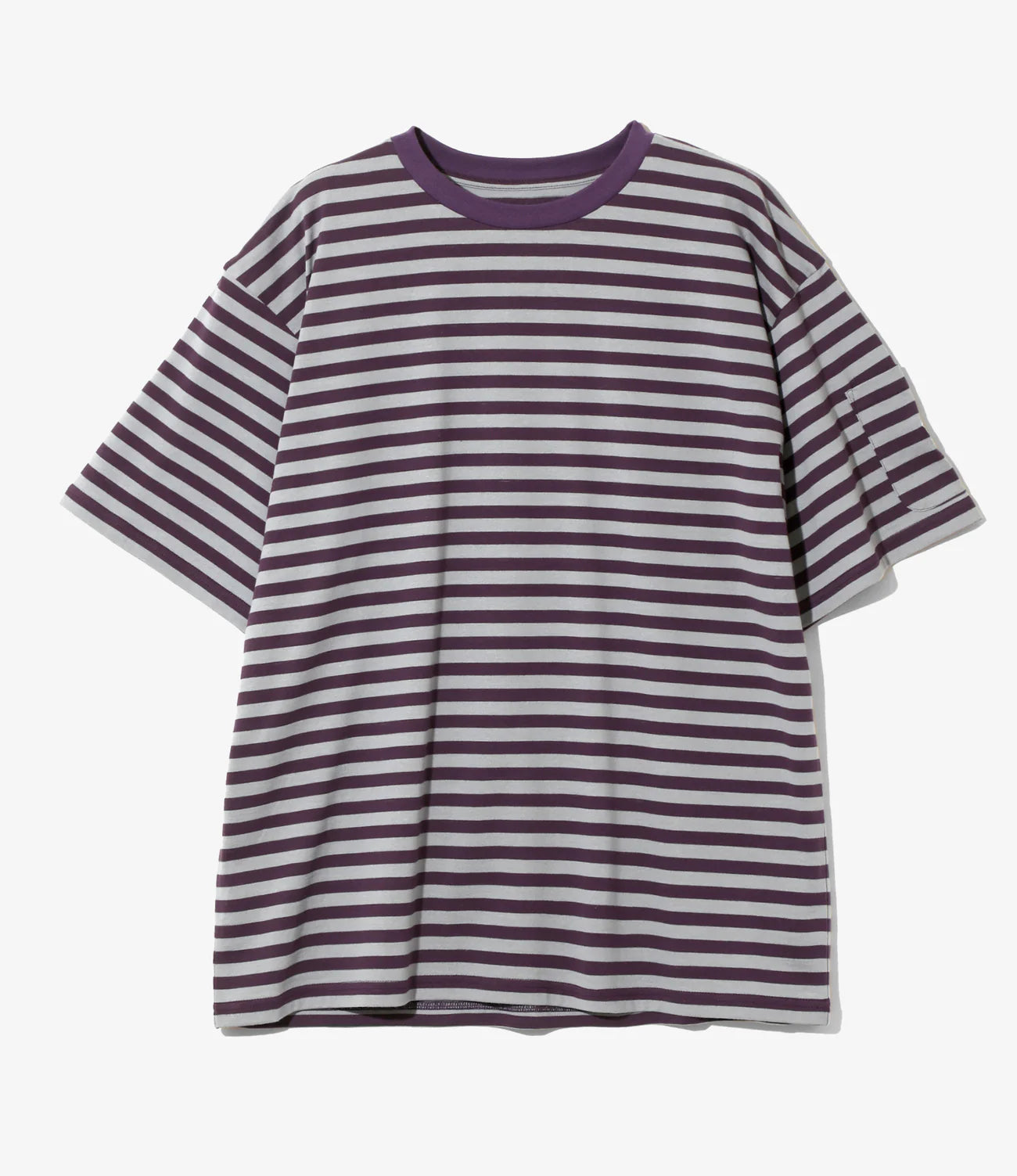 Needles / S/S Crew Neck Tee - Cotton Stripe Jersey