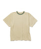 NANGA / RINGER COLLAR BORDER TEE