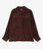 Needles / Fringe Open Collar Shirt-Rayon Corduroy