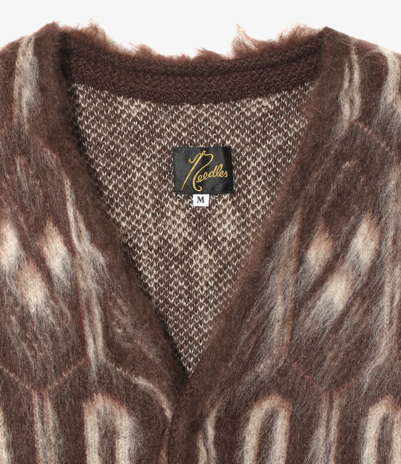 Needles / Mohair Cardigan-Geometric