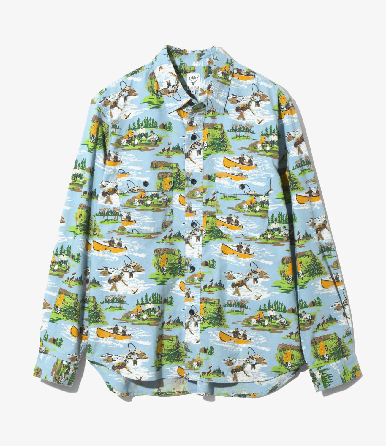 South2west8 / Work Shirt - Flannel Cloth / Printed
