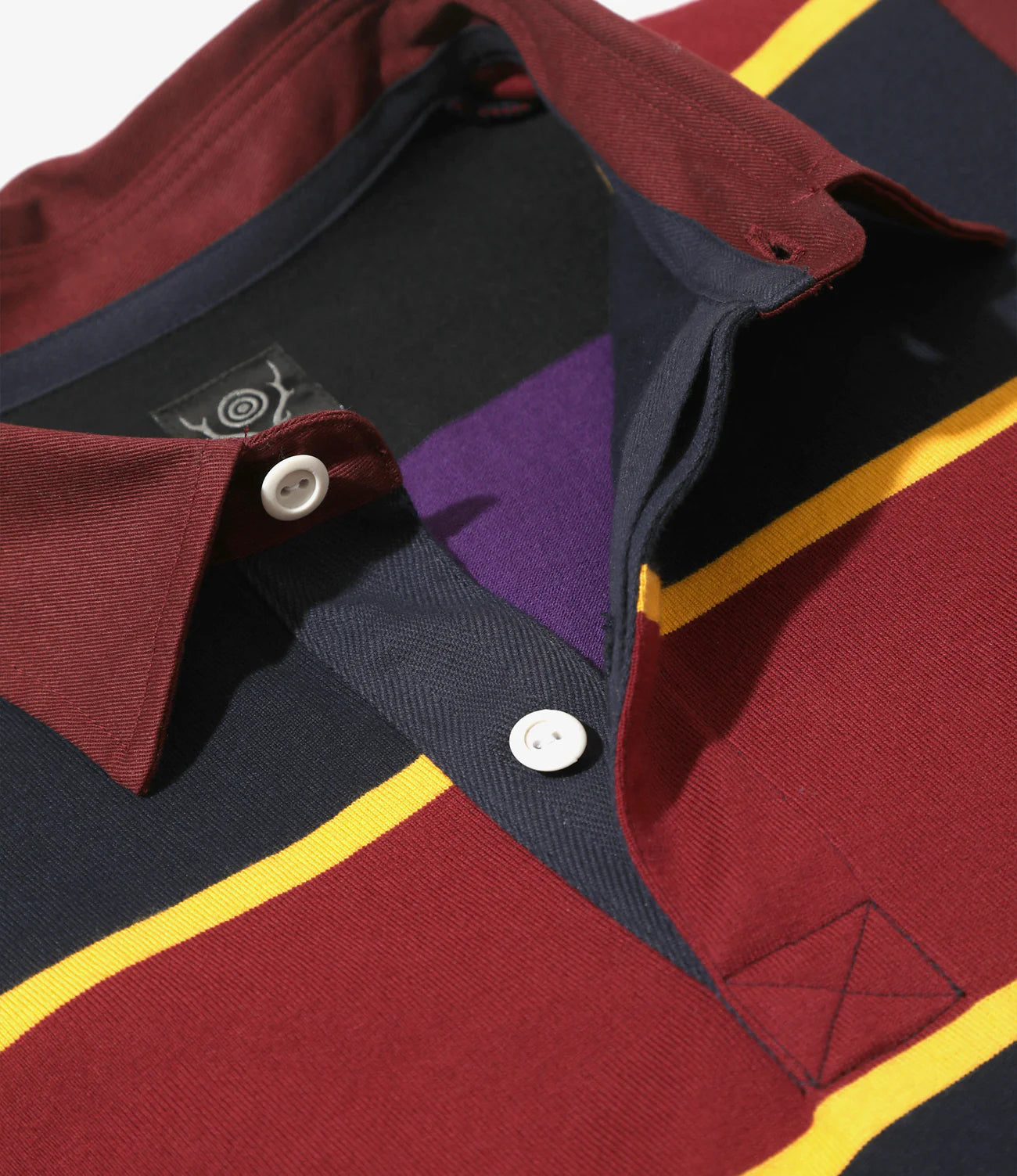South2west8 / Rugger Shirt - Cotton Plainstitch / Crazy Pattern A