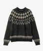 South2west8 / Mohair Crew Neck Sweater - Nordic Skull