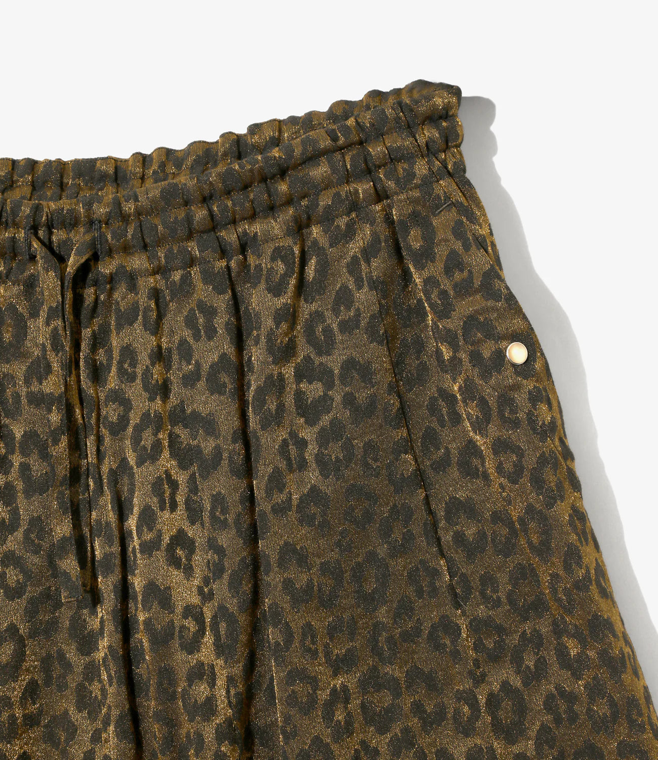 Needles / String Cowboy H.D. Short - Rayon Leopard Jacquard