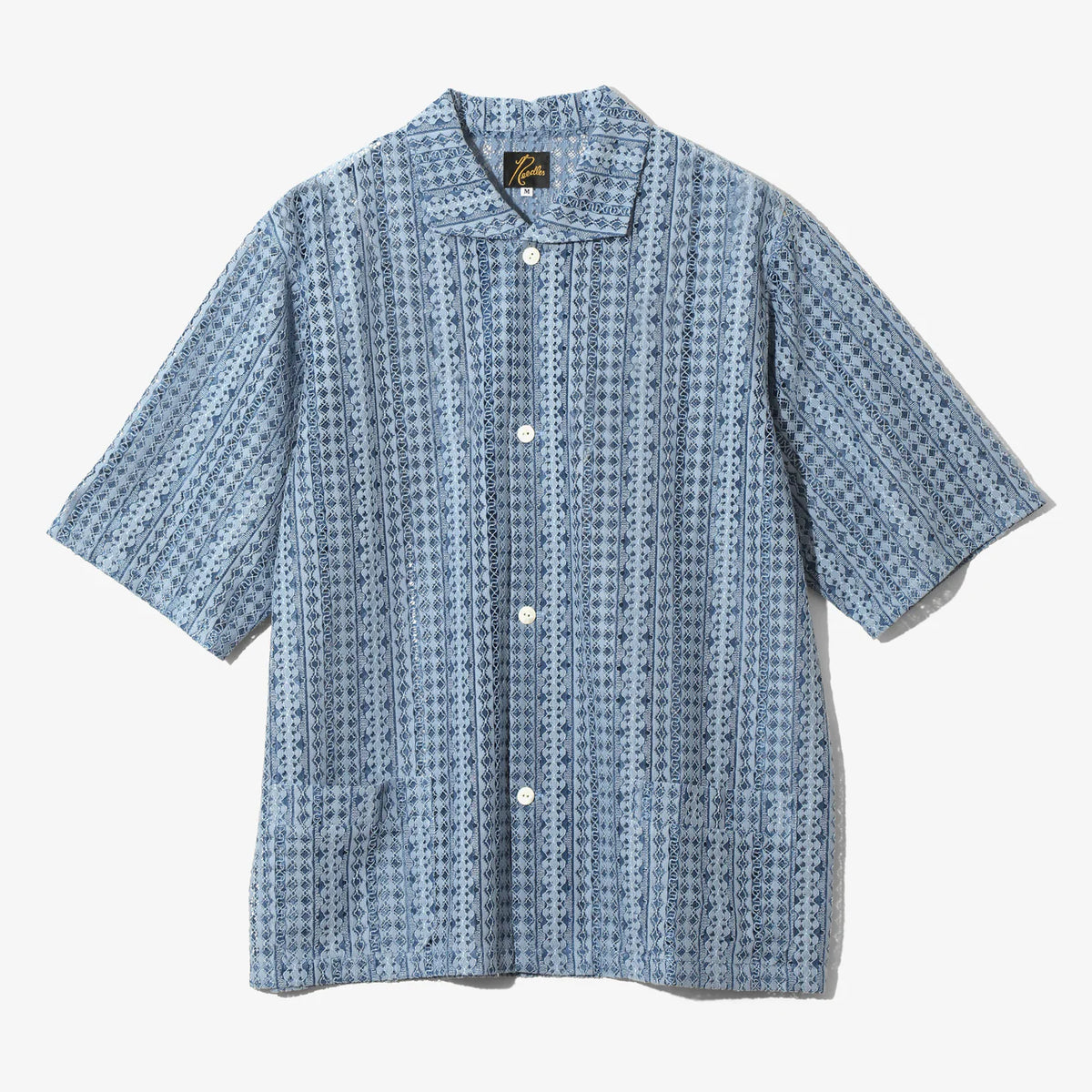 Na様❤️専用 Needles / S/S Widespread Collar Shirt - Raschel Lace – NorMo Ayase