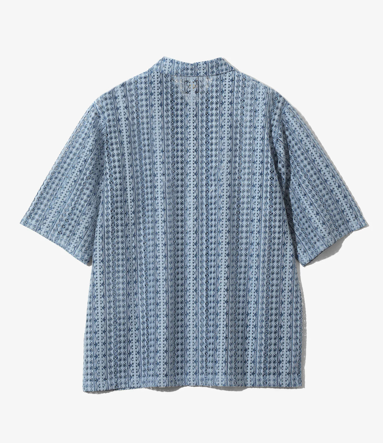 Needles / S/S Widespread Collar Shirt - Raschel Lace – NorMo Ayase Needles / S/S Widespread Collar Shirt - Raschel Lace – NorMo Ayase