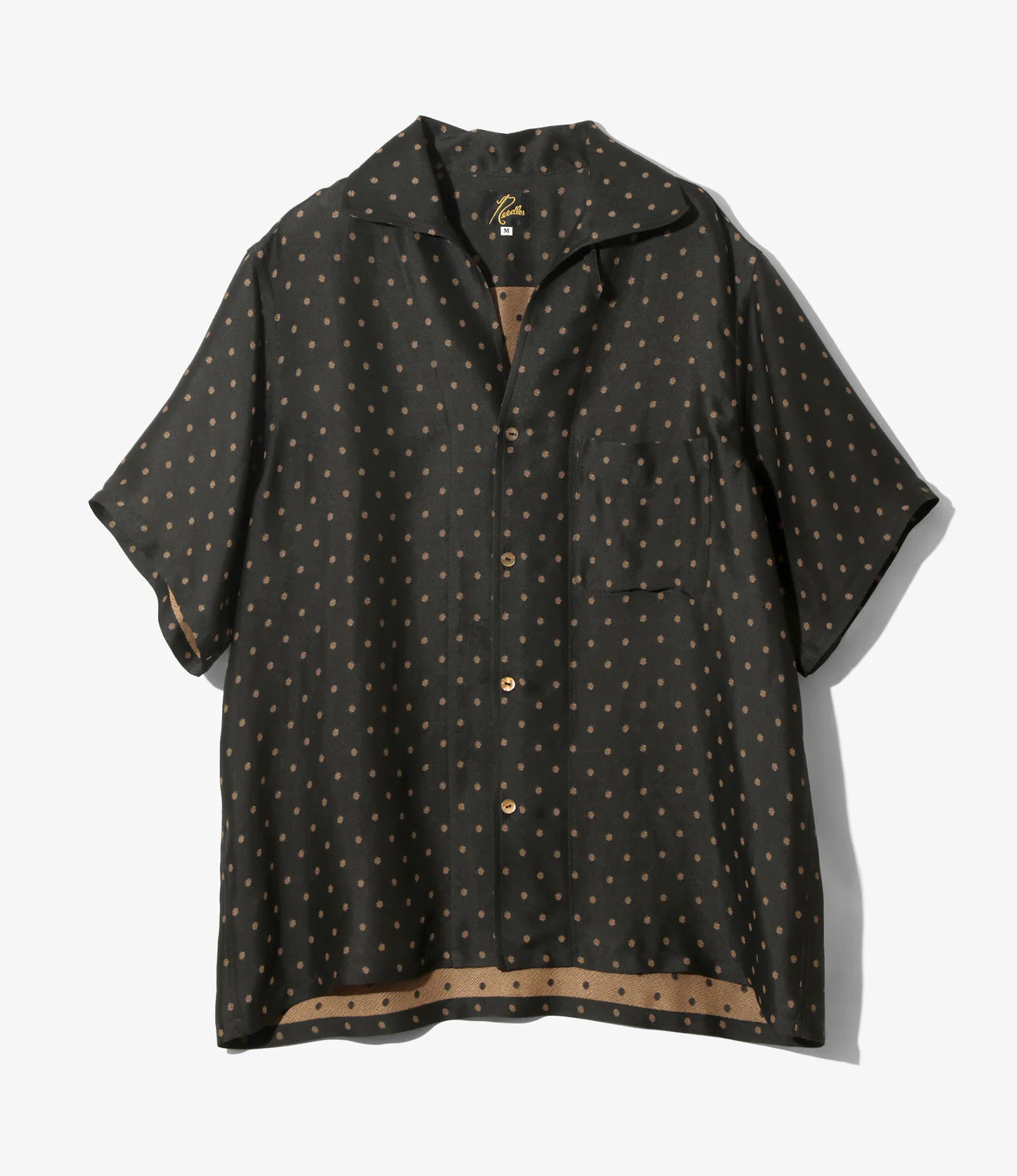 Needles / S/S Italian Collar Shirt - Jacquard Cloth