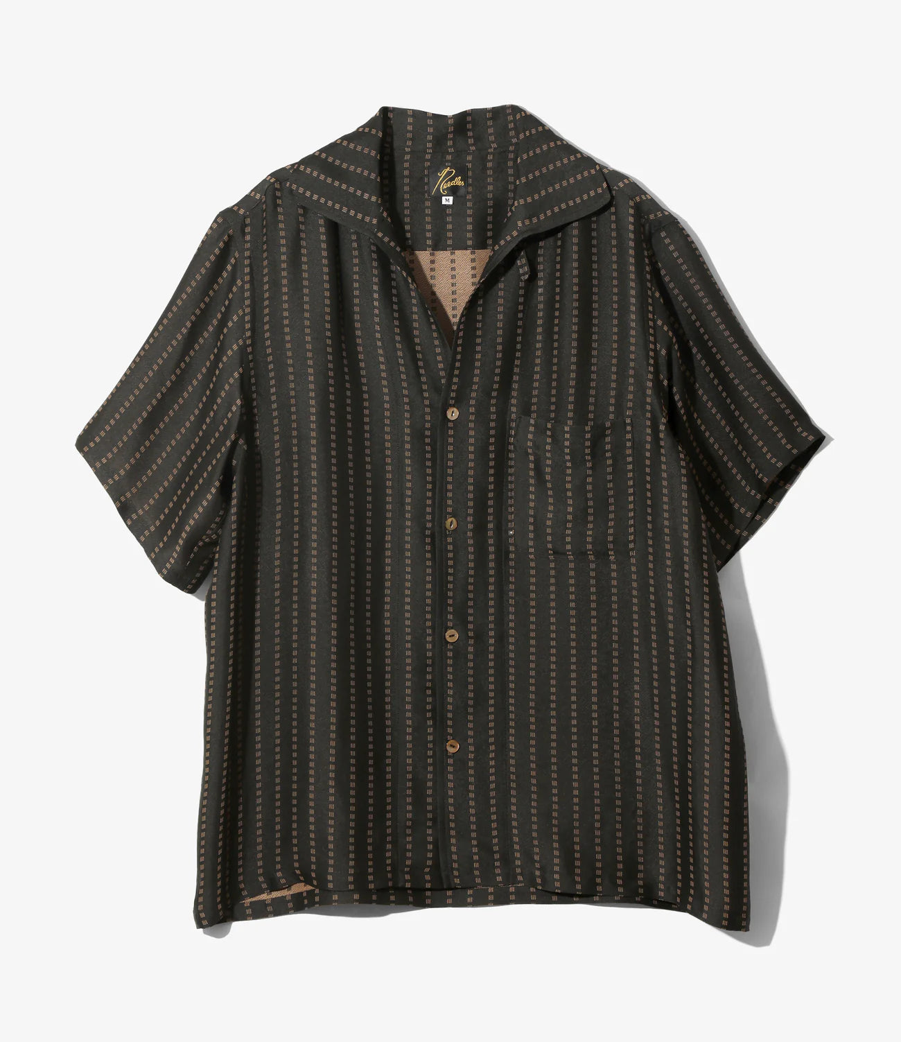Needles / S/S Italian Collar Shirt - Jacquard Cloth