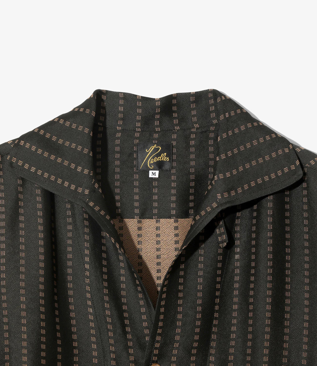 Needles / S/S Italian Collar Shirt - Jacquard Cloth