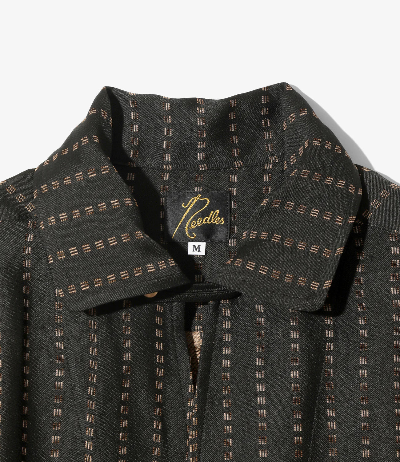 Needles / S/S Italian Collar Shirt - Jacquard Cloth