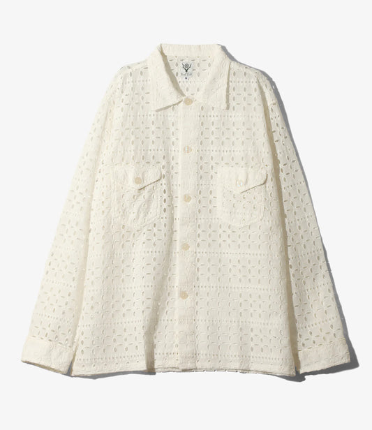 South2west8 / Smokey Shirt - Cutwork Embroidery