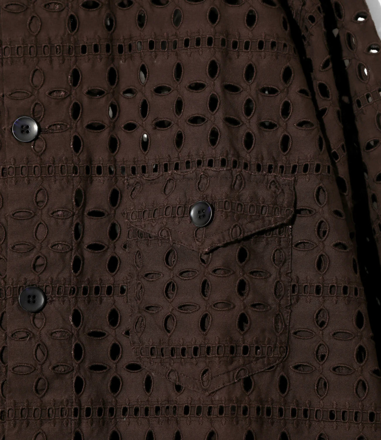 South2west8 / Smokey Shirt - Cutwork Embroidery