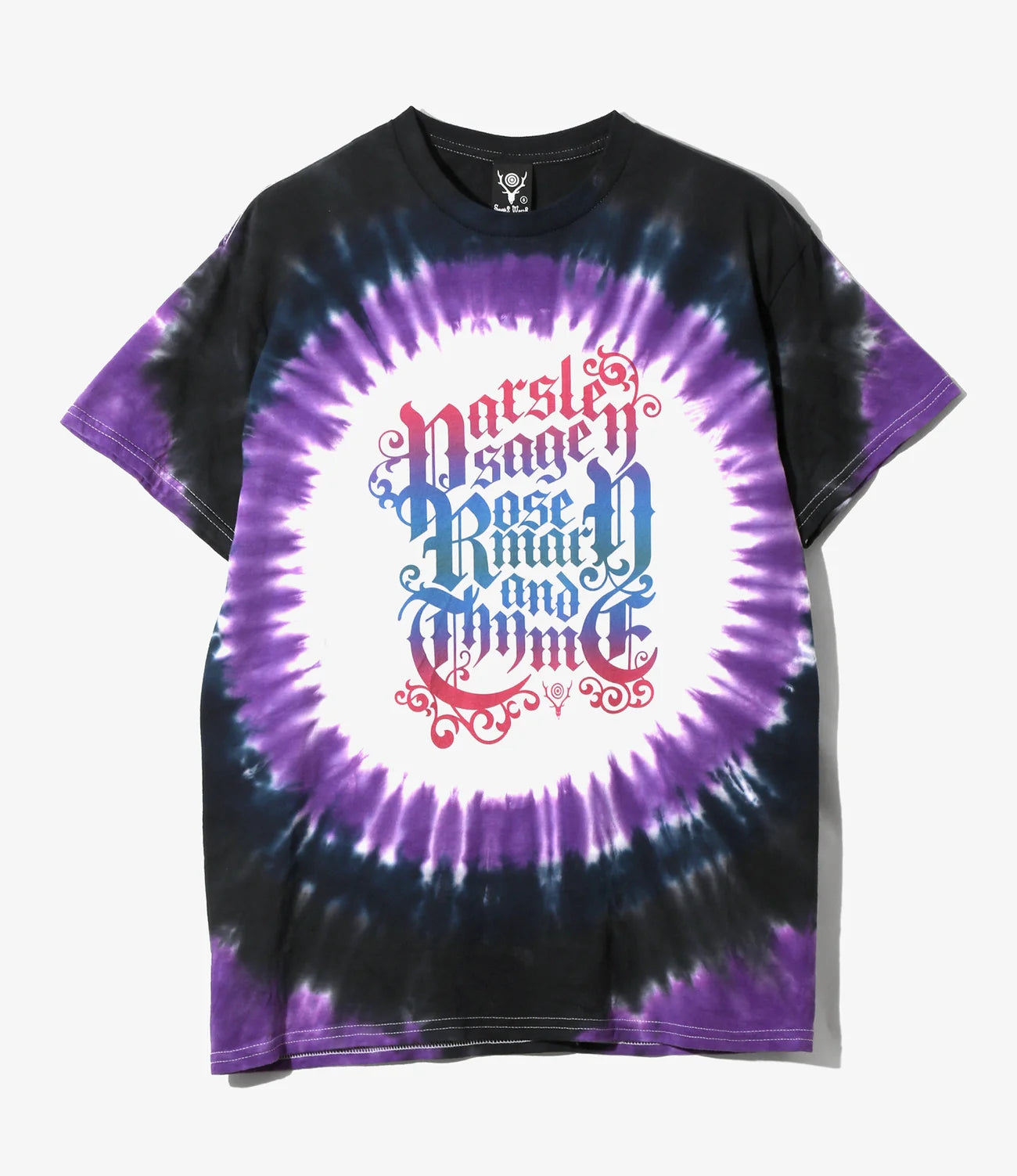 South2west8 / S/S Crew Neck Tee - Tie-Dye / Printed