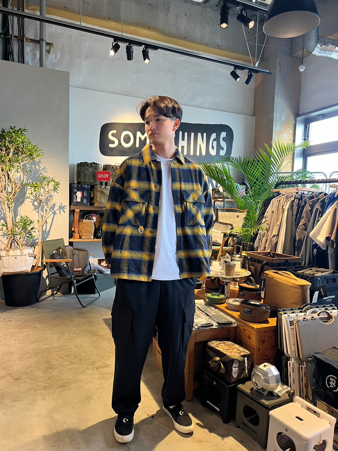 F/CE. / CHECK FIELD SHIRT