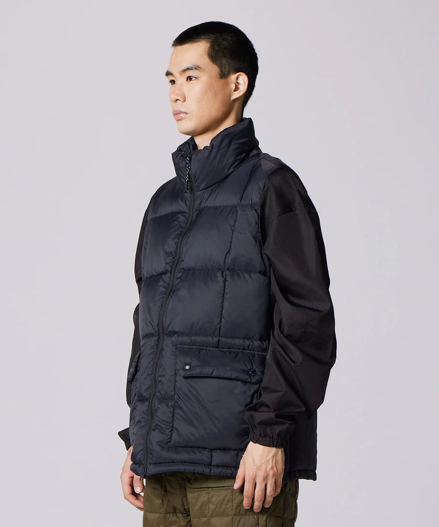 TAION / MOUNTAIN HI-NECK VOLUME DOWN VEST＜PACKABLE OUTER＞