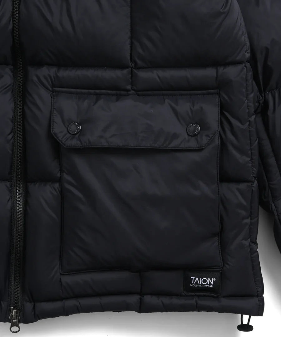 TAION / MOUNTAIN HI-NECK VOLUME DOWN JACKET＜PACKABLE OUTER＞