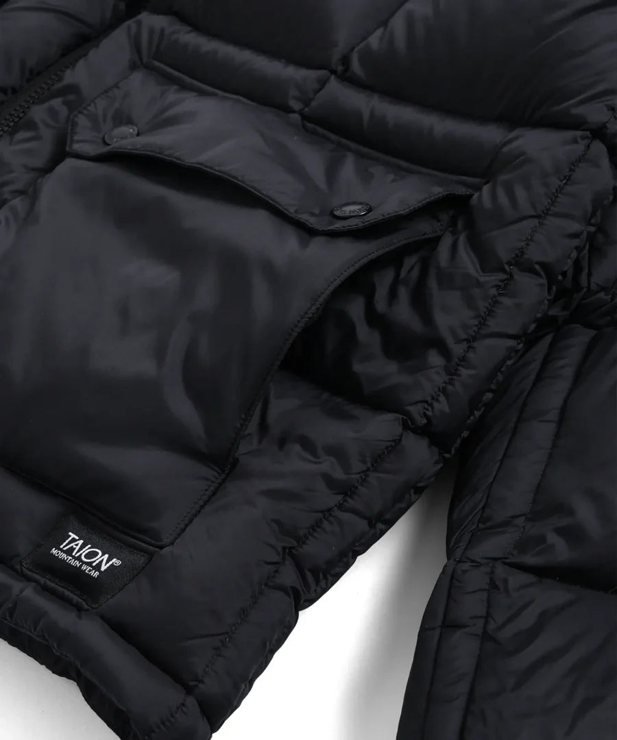 TAION / MOUNTAIN HI-NECK VOLUME DOWN JACKET＜PACKABLE OUTER＞