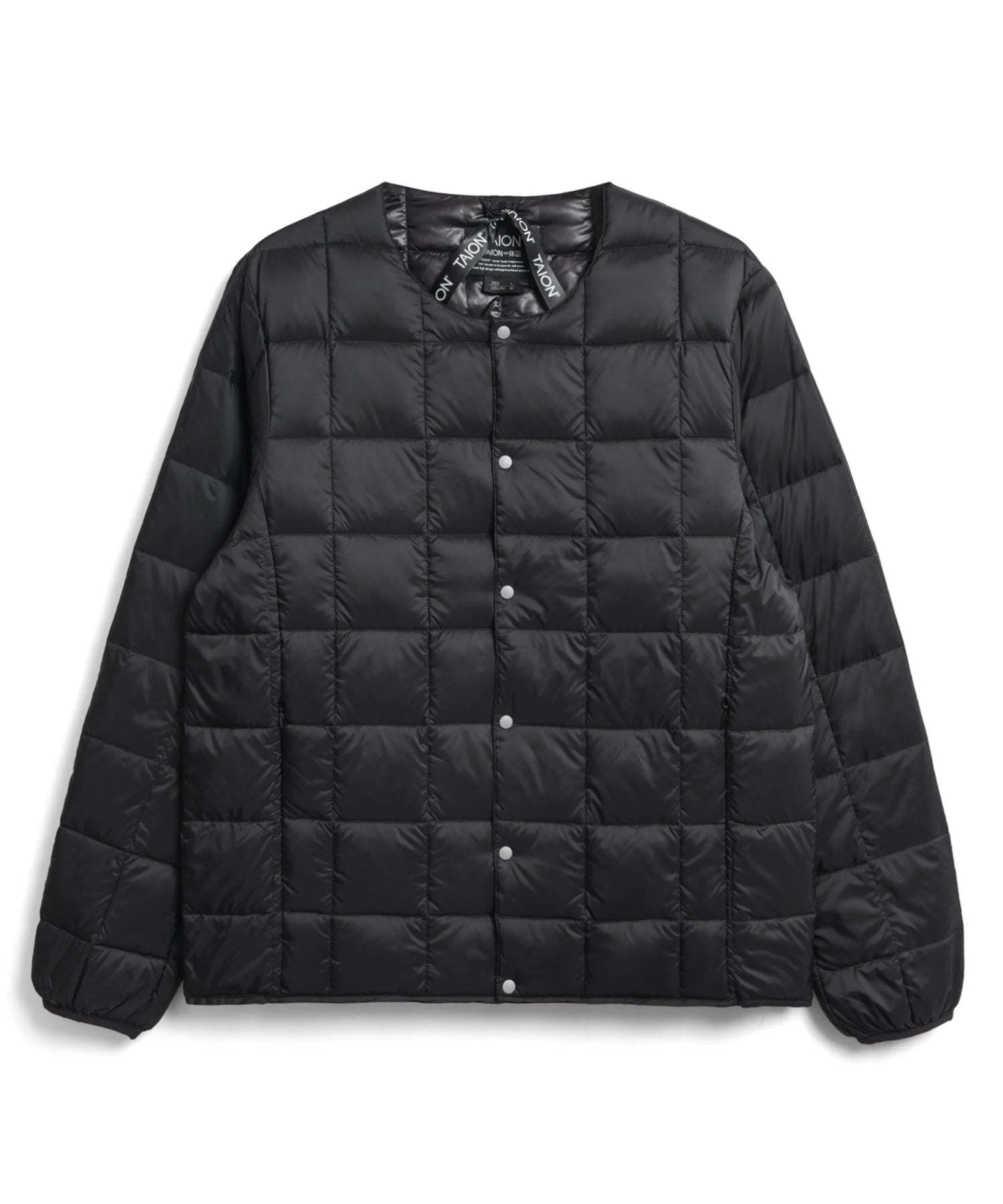 TAION / CREW NECK BOTTON INNER DOWN JKT