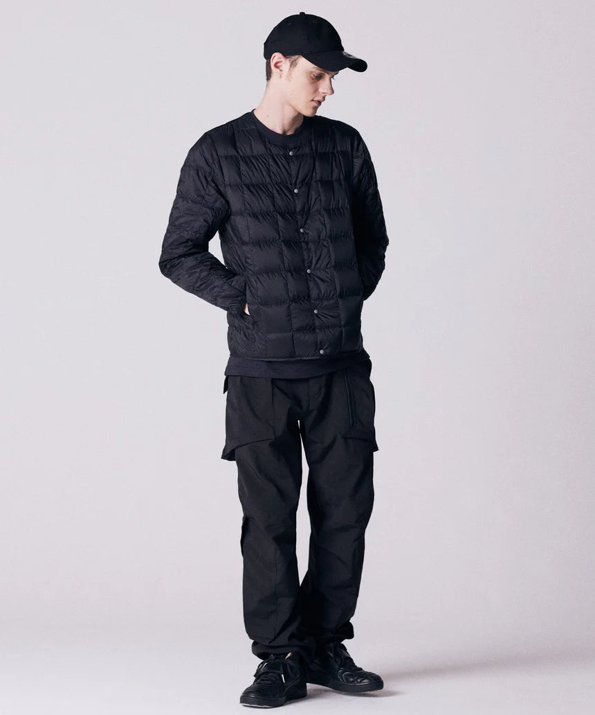 TAION / CREW NECK BOTTON INNER DOWN JKT