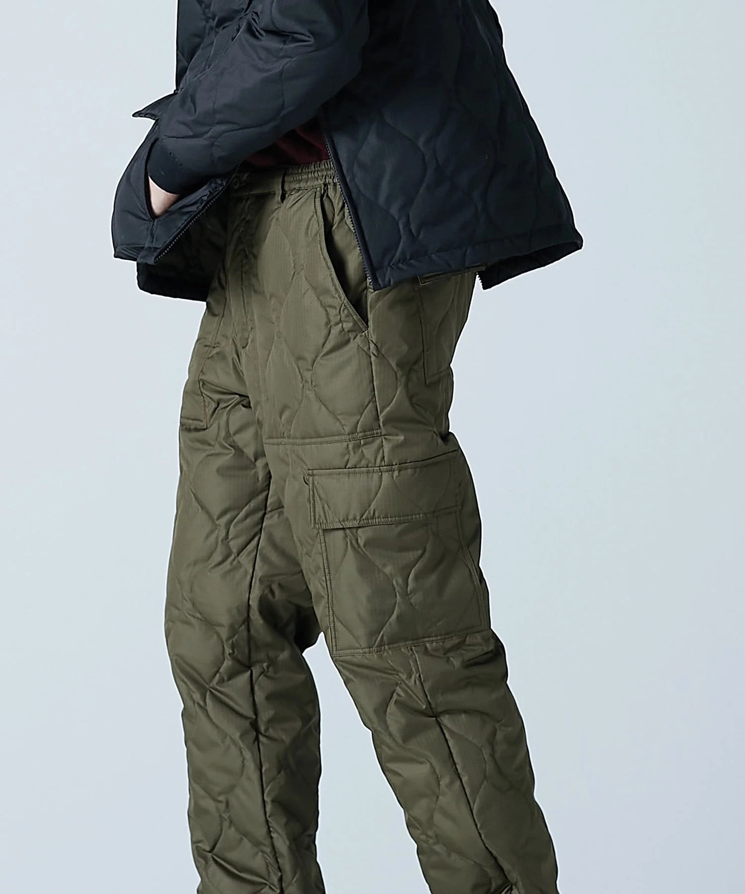 TAION / MILITARY CARGO DOWN PANTS 【UNISEX】