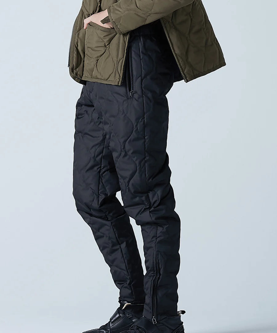 TAION / TAION / "ZIP SLIT" PARACHUTE DOWN PANTS 【UNISEX】