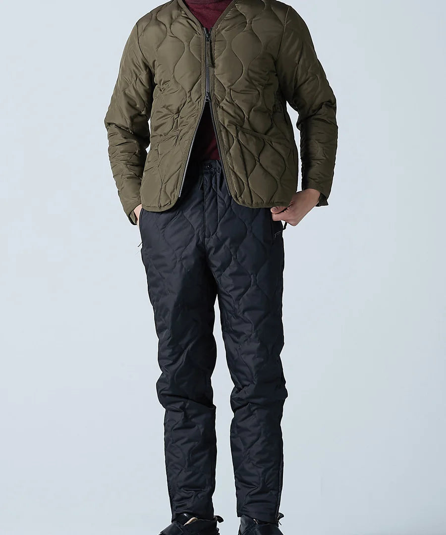 TAION / TAION / "ZIP SLIT" PARACHUTE DOWN PANTS 【UNISEX】