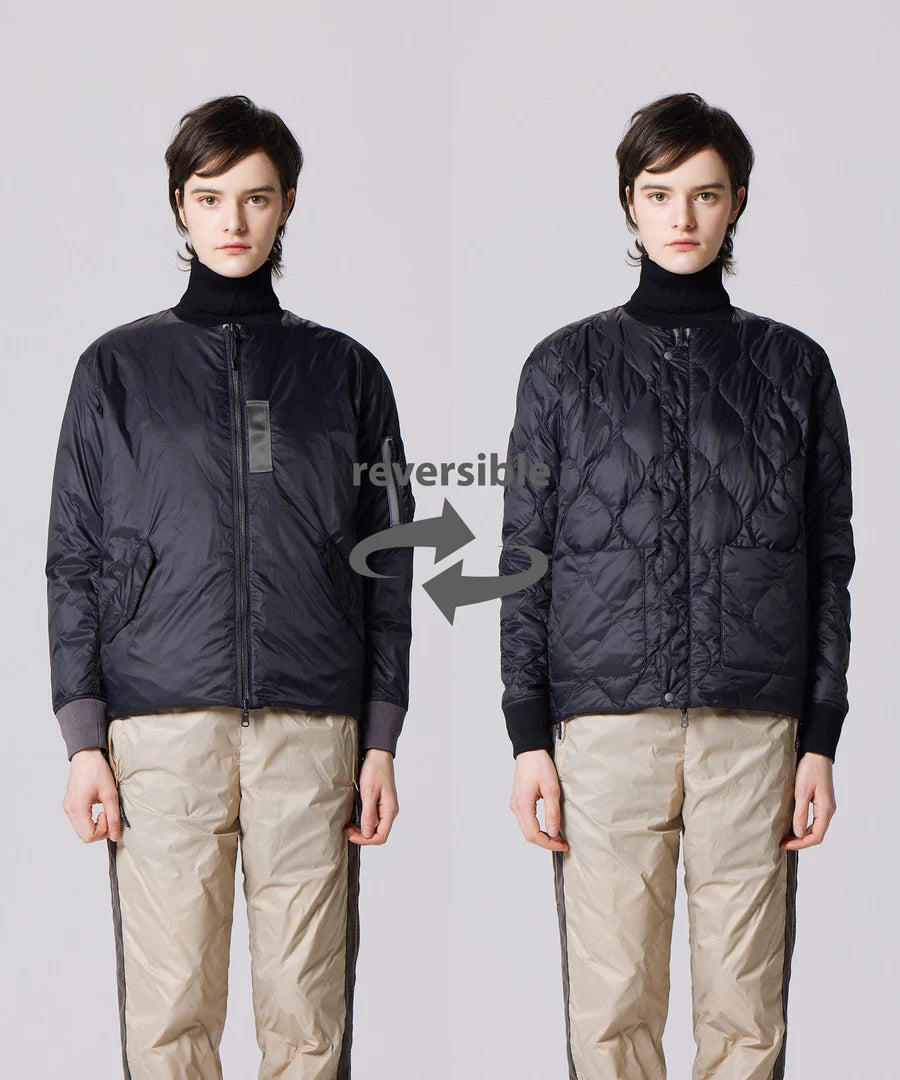 TAION / REVERSIBLE MA-1 TYPE INNER DOWN JACKET