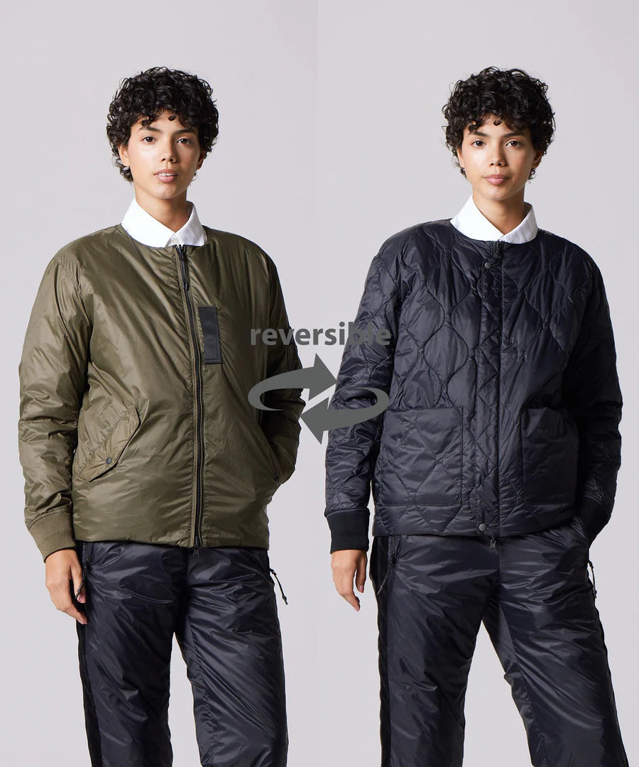 TAION / REVERSIBLE MA-1 TYPE INNER DOWN JACKET