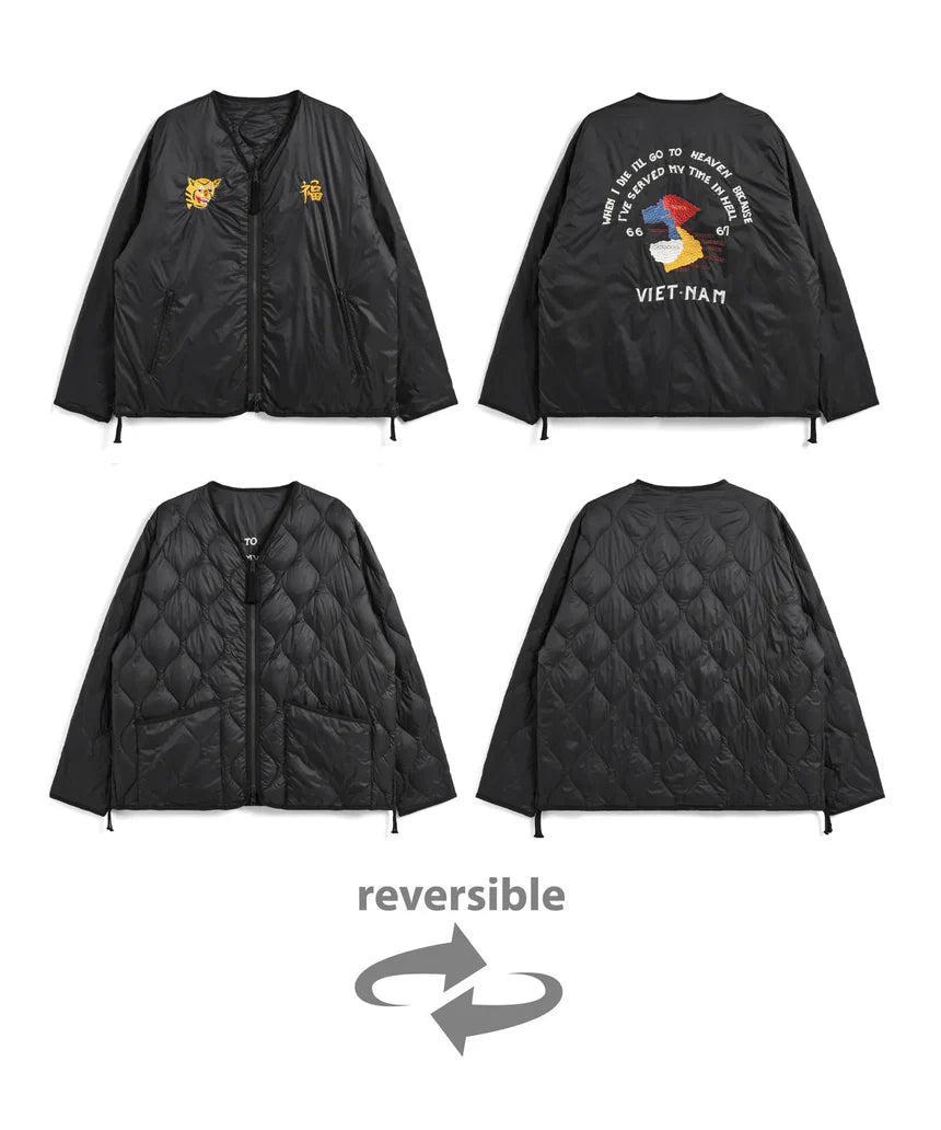 TAION / REVERSIBLE "VETJAN" DOWN JACKET