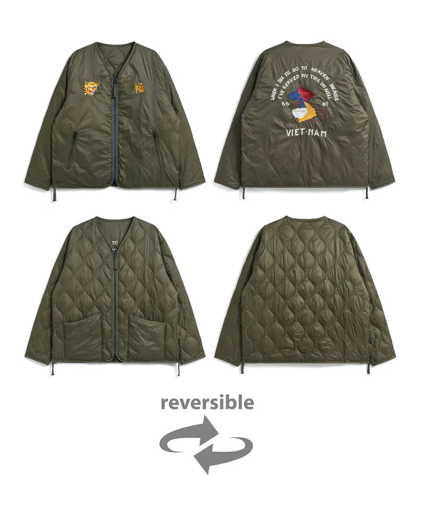 TAION / REVERSIBLE "VETJAN" DOWN JACKET