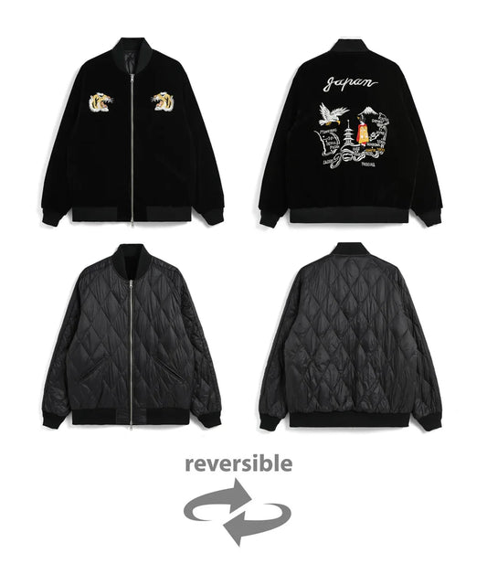 TAION / REVERSIBLE "SKAJAN" DOWN JACKET