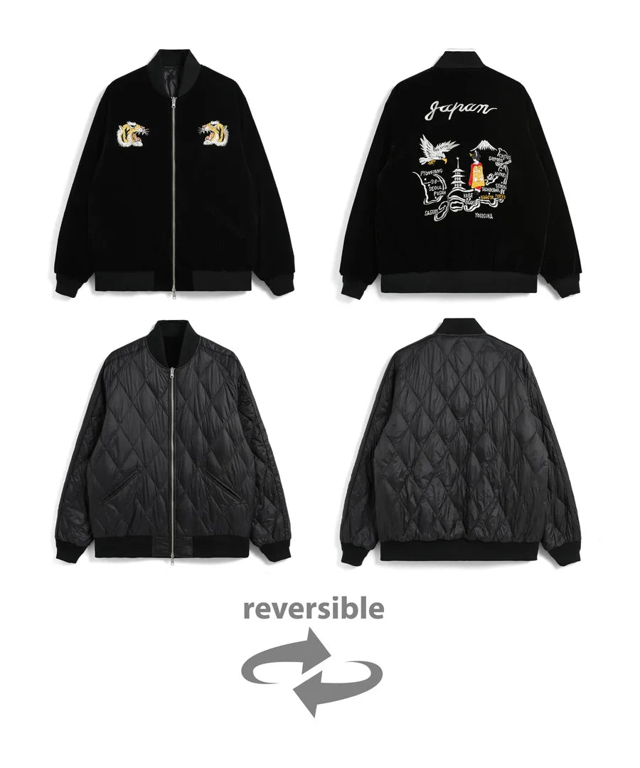 TAION / REVERSIBLE "SKAJAN" DOWN JACKET