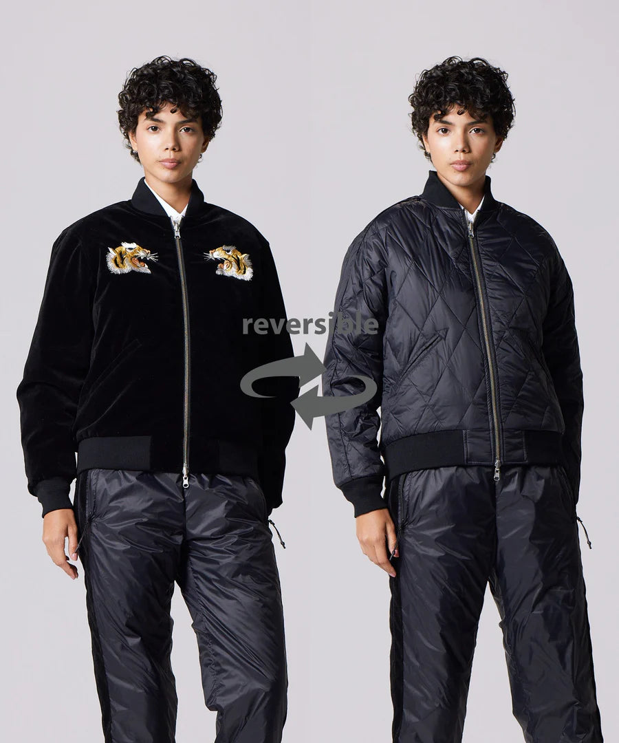 TAION / REVERSIBLE "SKAJAN" DOWN JACKET