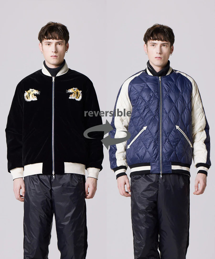 TAION / REVERSIBLE "SKAJAN" DOWN JACKET