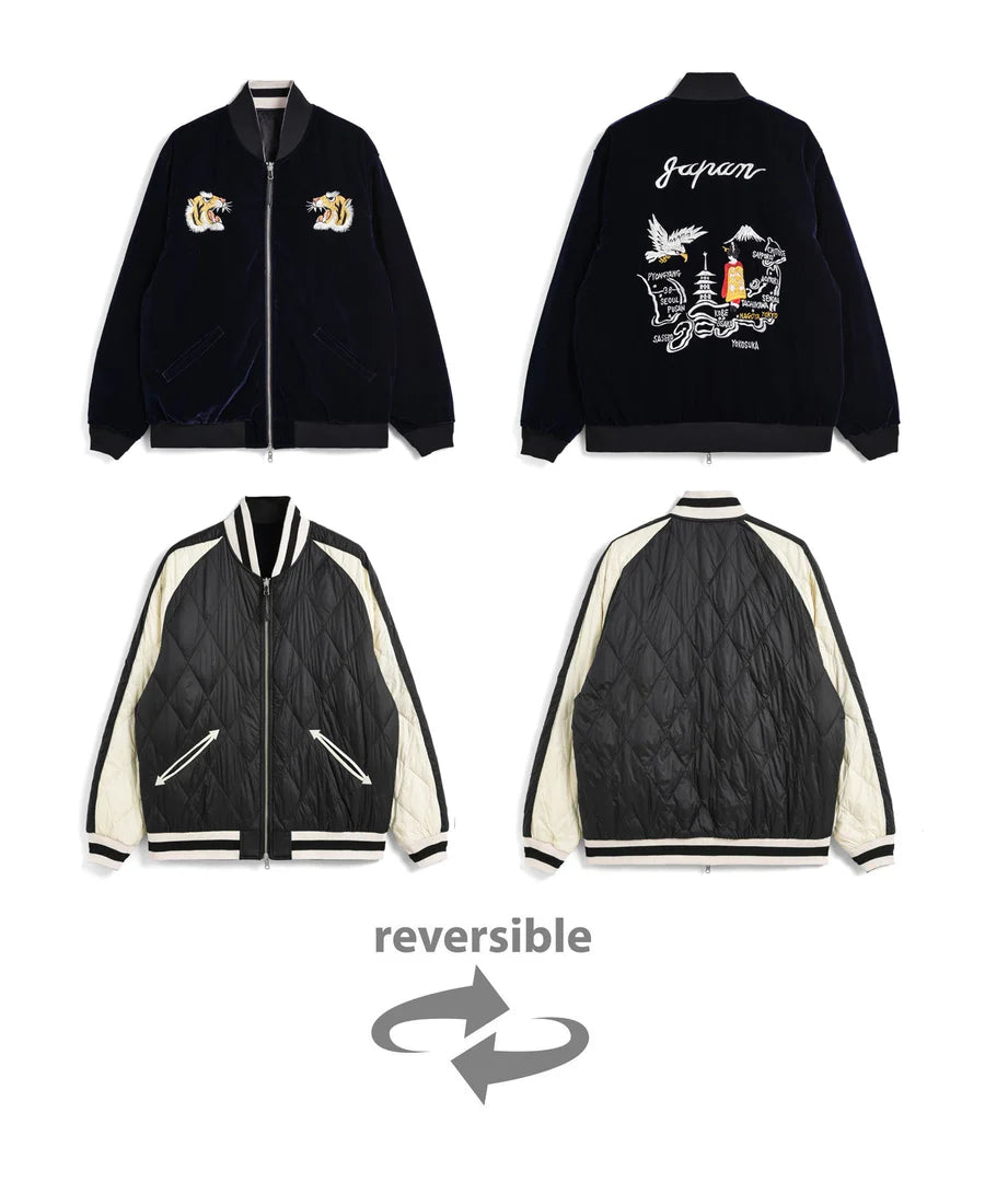 TAION / REVERSIBLE "SKAJAN" DOWN JACKET