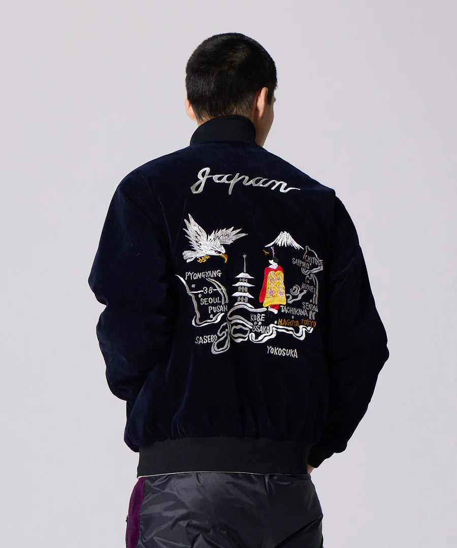 TAION / REVERSIBLE "SKAJAN" DOWN JACKET