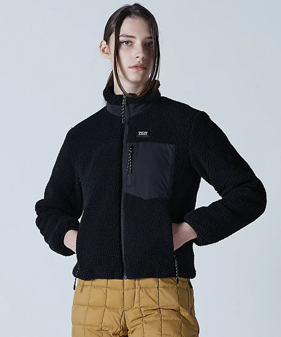 TAION / 【UNISEX】マウンテン リバーシブル ダウン×ボアジャケット(TAION-R102MB)