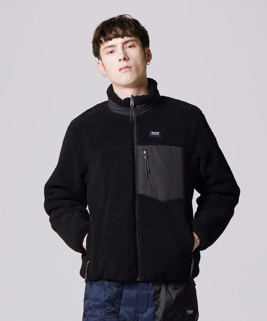 TAION / 【UNISEX】マウンテン リバーシブル ダウン×ボアジャケット(TAION-R102MB)